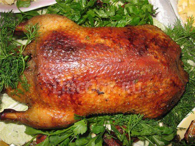 Canard farci « Luxe du Nouvel An »