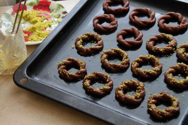 คุกกี้พวงหรีดปีใหม่