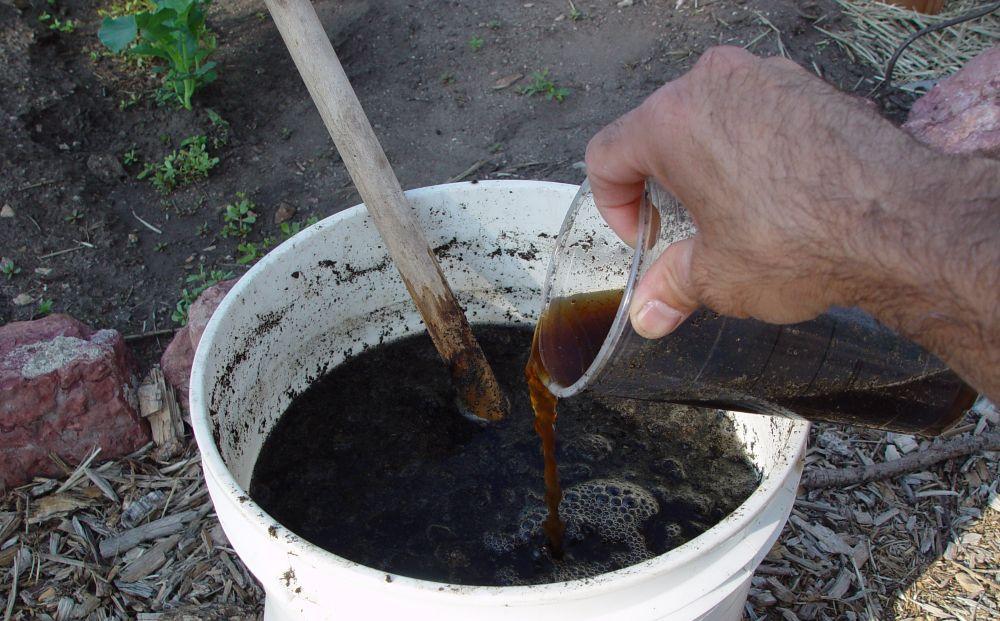 ปุ๋ยคอกในถัง