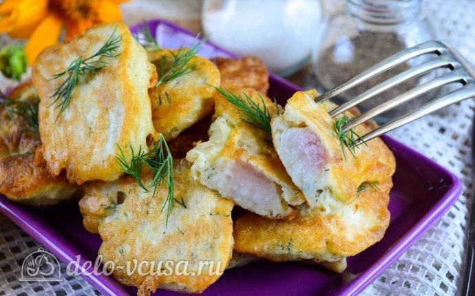 ปลาชุบแป้งทอด "อร่อย"