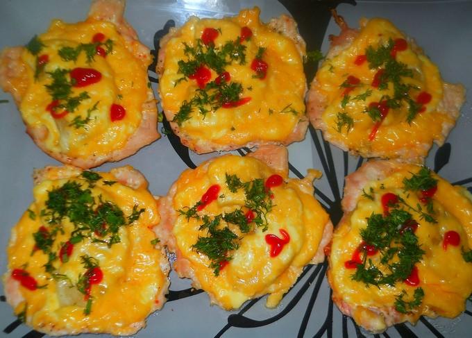 Poitrine de poulet au four avec ananas