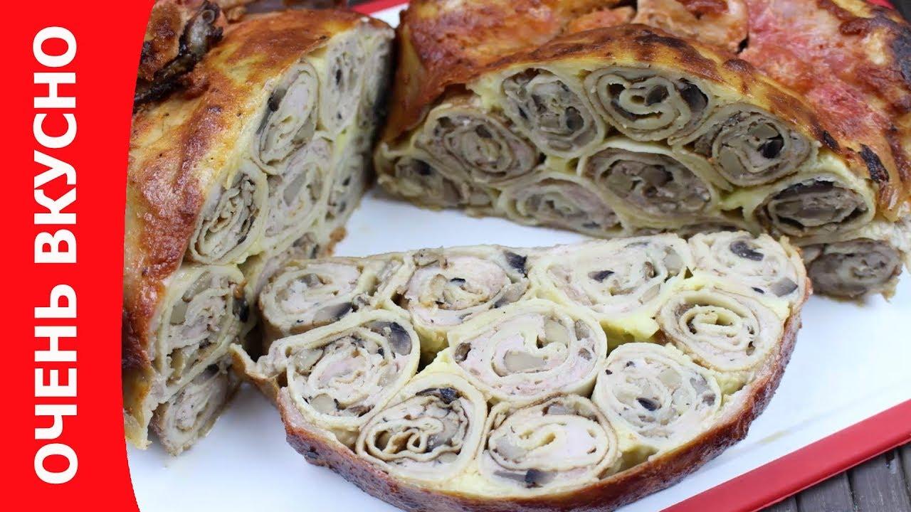 Poulet farci aux crêpes à la manière du tsar