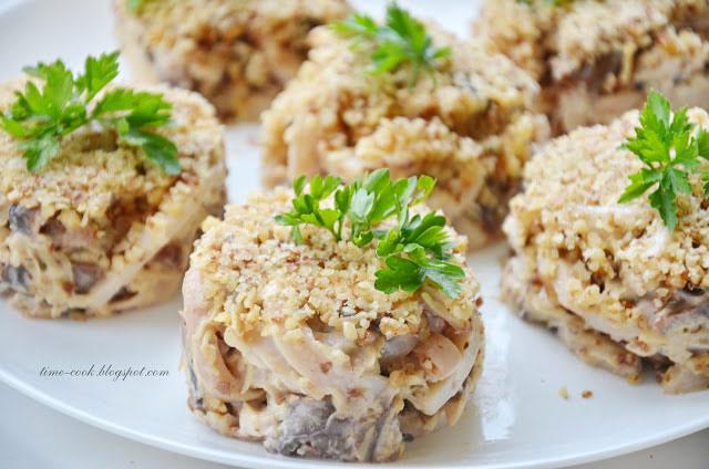 ปลาหมึกกับถั่ว