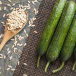 แตงกวาและเมล็ดพืช