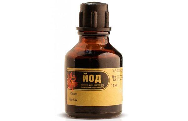 Utilisation de l'iode