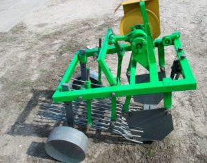 Description des variétés d'arracheuses de pommes de terre et comment en fabriquer une soi-même