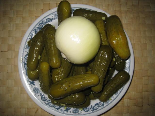 แตงกวากับหัวหอม