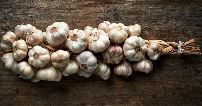 การอบแห้งกระเทียม