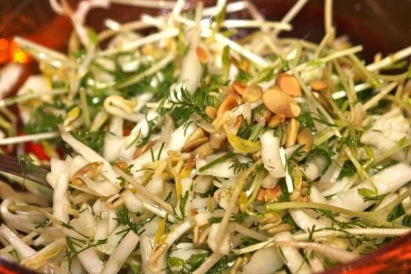 ถั่วในสลัด