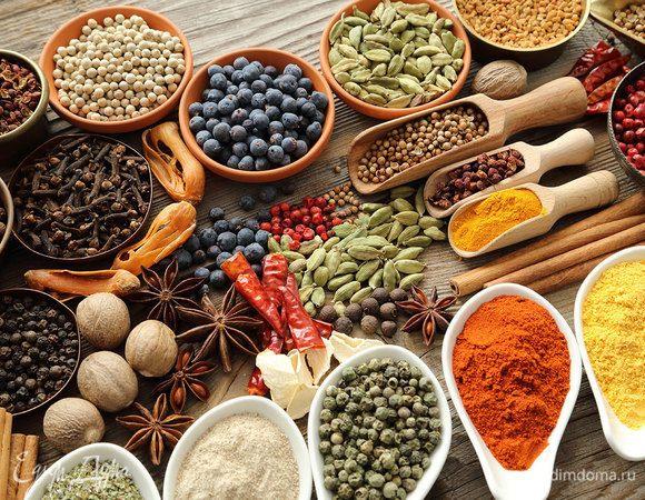 เครื่องเทศต่างๆ