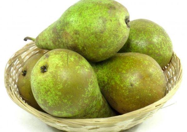 vase avec des poires