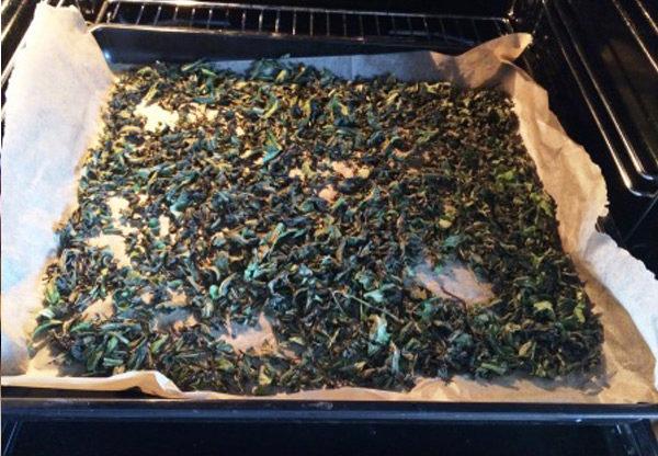 การอบแห้งในเตาอบ