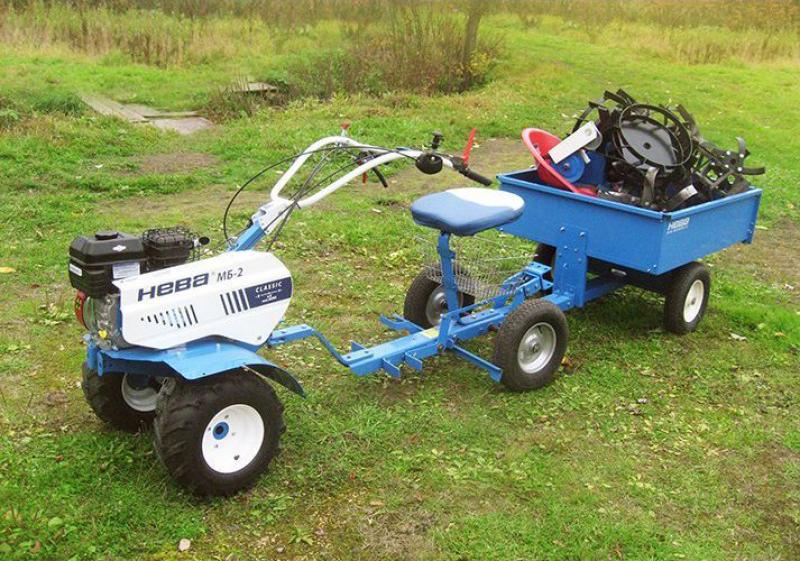 Tracteur à conducteur marchant Neva