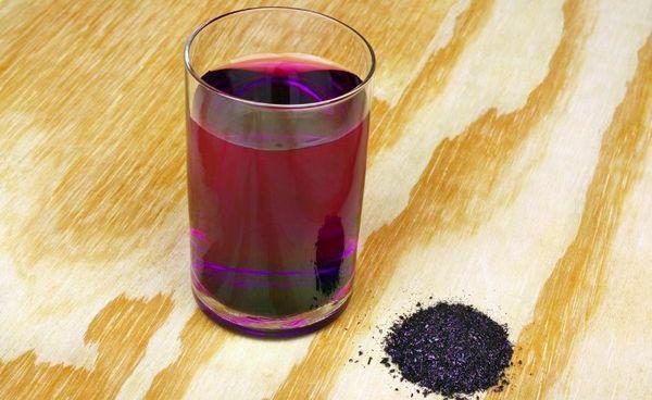 โพแทสเซียมเปอร์แมงกาเนตเจือจาง