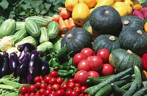 ผักต่างๆ