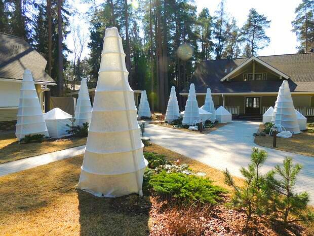 ที่พักพิงพืชผลในฤดูหนาว