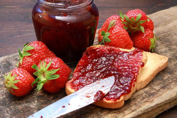 confiture de fraises