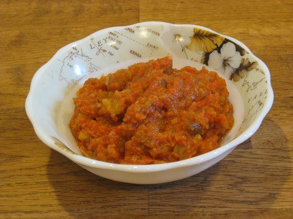 คาเวียร์สควอชกับมะเขือยาว