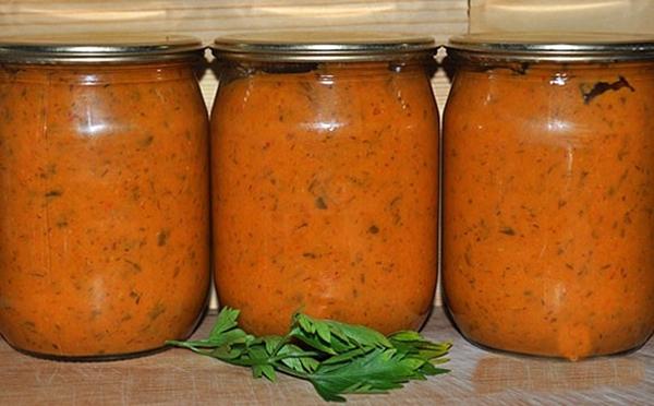 คาเวียร์ผักสำหรับฤดูหนาว