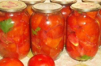 มะเขือเทศหั่นบางสำหรับฤดูหนาว