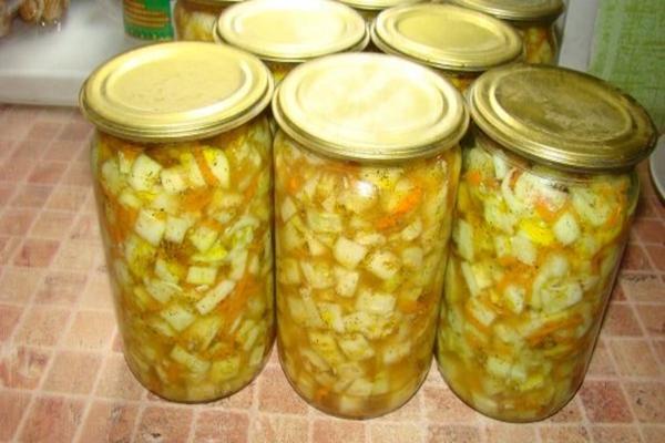 ซูกินี่หมักกับเครื่องปรุงรสเกาหลี