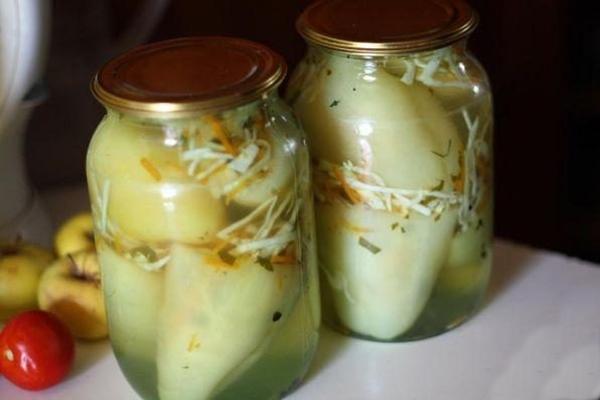 Poivrons farcis au chou, carottes et miel