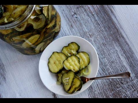 แตงกวาหวานในน้ำมันสำหรับฤดูหนาว