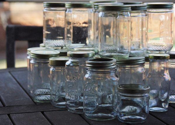 การเตรียมขวดโหล