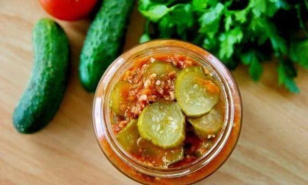 Concombres à la géorgienne