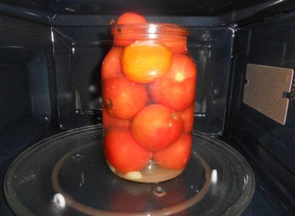 มะเขือเทศไมโครเวฟ