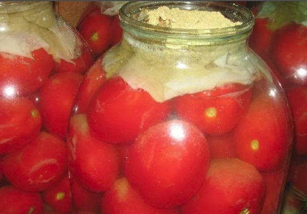 Tomates légèrement salées