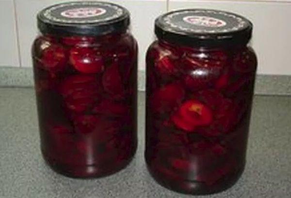 betteraves aux prunes