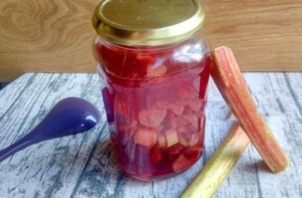 สูตรรูบาร์บสำหรับเตรียมฤดูหนาว