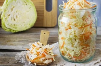 สูตรกะหล่ำปลีแสนอร่อยสำหรับฤดูหนาวในขวดลิตร