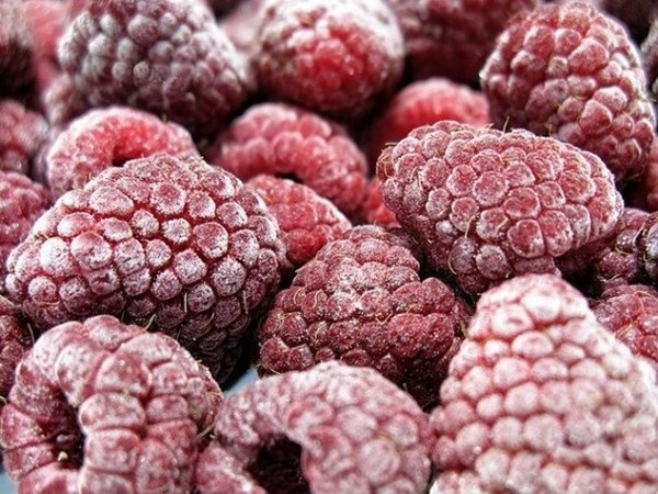 framboises surgelées