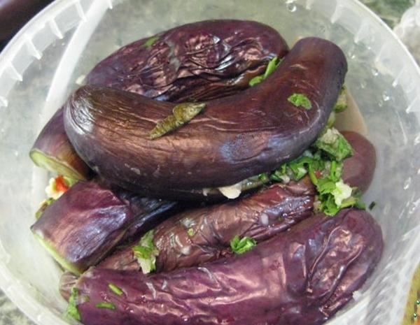 สูตรพริกขี้หนูและผักชีรสเผ็ดในน้ำเกลือ