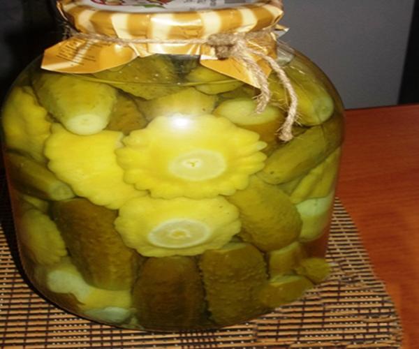 สควอชดองกับแตงกวา