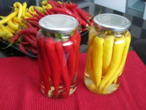 16 สูตรและวิธีการดองพริกขี้หนูง่ายๆ สำหรับฤดูหนาว