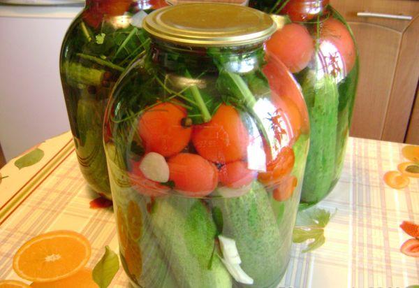 mise en conserve de légumes