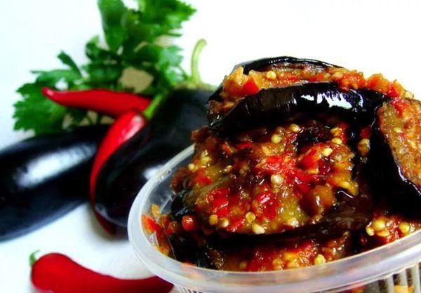 Recettes de feu d'aubergines