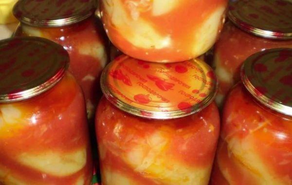 poivrons à la sauce tomate