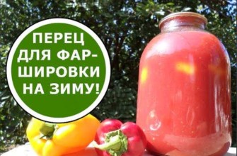 พริกสำหรับยัดไส้ในน้ำมะเขือเทศสำหรับฤดูหนาว