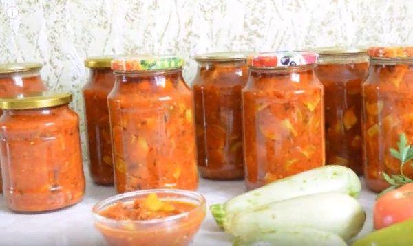 Salade de courgettes