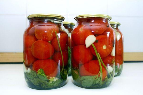 Tomates au vinaigre