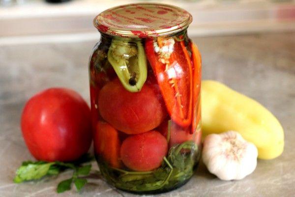 tomates aux poivrons