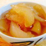 แยมลูกแพร์และแอปเปิ้ล