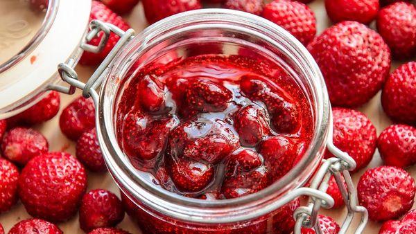 confiture de fraises