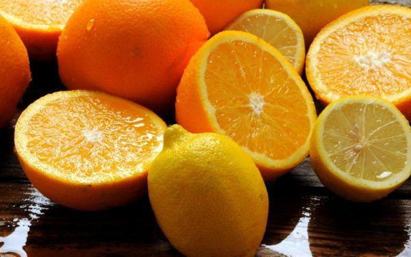 orange et citron