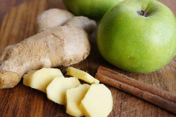 แอปเปิ้ลและขิง
