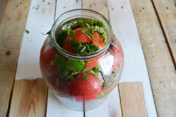 Tomates à la géorgienne